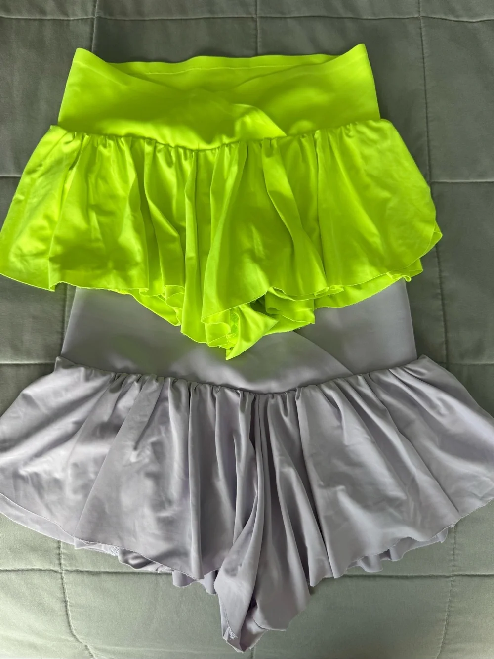 Katie J NYC Soft Lavender Active Shorts
